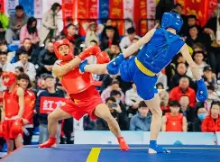 散打选手拂尘登顶，霸气十足