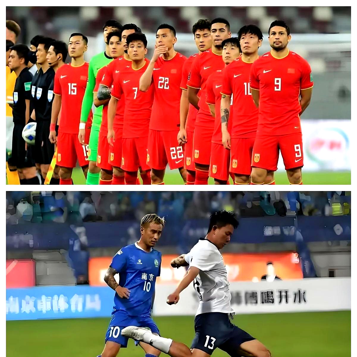 球员们的豪迈豪情:中国足球盛况空前 球员们的豪迈豪情:中国足球盛况空前